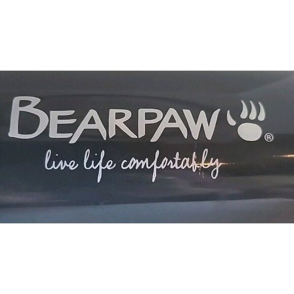 Graphite Grey Corkcicle 25oz Canteen, "BearPaw - Live Life Comfortably" White - Picture 4 of 7